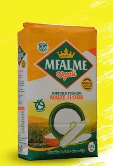 Mfalme Sifted Maize Meal 2 kg — individual retail pack